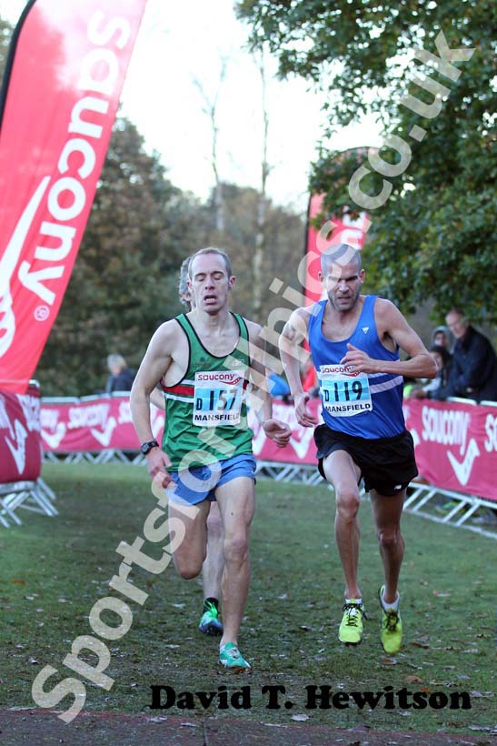 Nick McCormick (Mopeth) finished 4th beating Sale durng the senior mens 2012 National Cross Country Relay Championships.